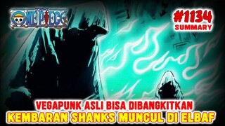 [SPOILER] KEMBARAN SHANKS MUNCUL DI ELBAF❗VEGAPUNK STELLA BISA DIBANGKITKAN❗ONE PIECE CHAPTER 1134❗