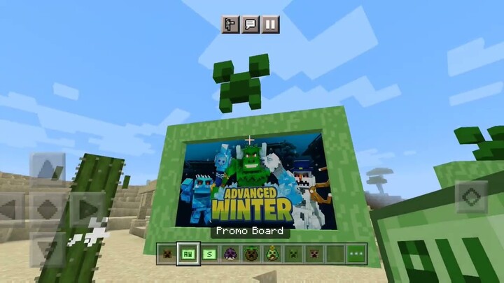 MORE CREEPERS in Minecraft PE