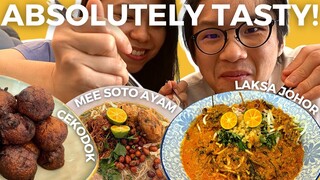 HIDDEN GEM Malay Food! MUST TRY Laksa Johor, Mee Hoon Soto & Cekodok in Kuala Lumpur! Siti Li