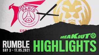 Highlights PSG vs MAD [RUMBLE DAY3] [MSI 2021][17.05.2021]