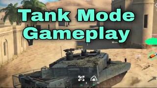 Modern Warships: TANK MODE Gameplay leak.