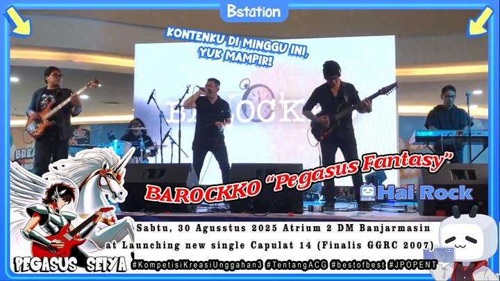Barockko “Pegasus Fantasy” at Launching new single Capulat 14 (Finalis GGRC 2007)