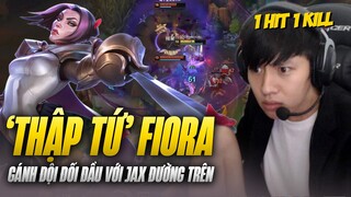14FIORA THỂ HIỆN KHẢ NĂNG GÁNH ĐỘI CỰC GẮT KHI CẦM TƯỚNG TỦ ĐỐI ĐẦU VỚI JAX ĐƯỜNG TRÊN