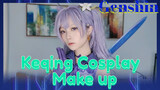Keqing Cosplay Make up