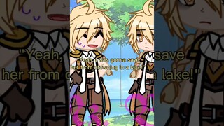 Aether meets his future self | GENSHIN IMPACT | AETHER