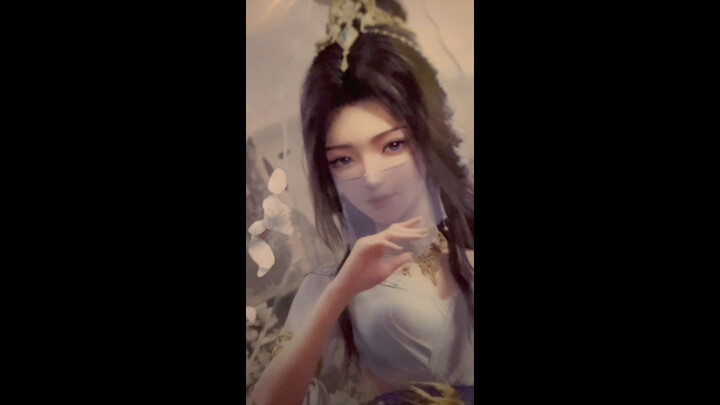 Senang banget dapat merchandise baju putih Zi Ling, ayo kita lihat bareng!