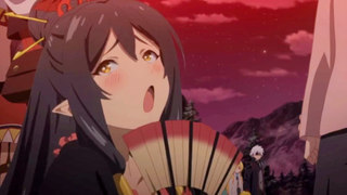 The dragon lady had her anus cracked, and she looked so happy. The male protagonist couldn't hold it