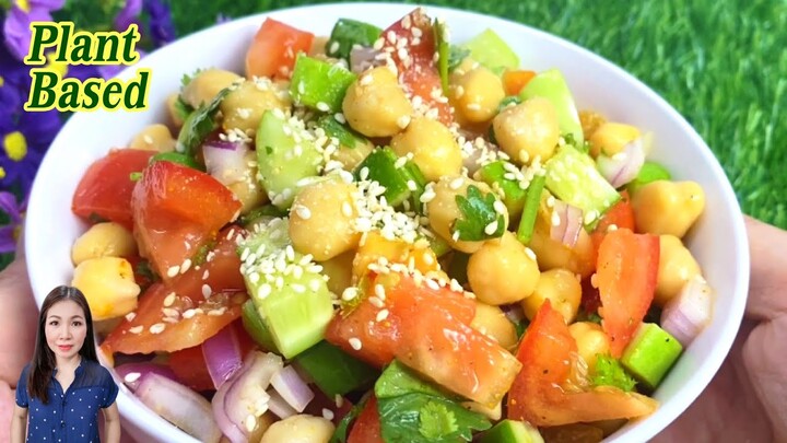 สลัดถั่วลูกไก่ | Vegan Plant Based