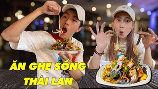 ĂN GHẸ SỐNG THÁI LAN cùng CrisDevilGamer và Mai Quỳnh Anh | Tối nay ăn gì?