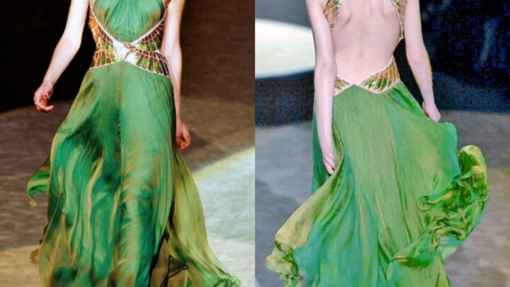 Take your coins! All I need is a green gown～ Burning passion