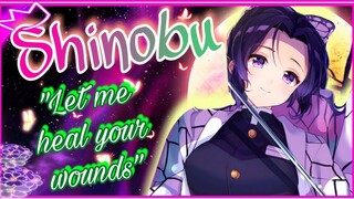 ASMR Roleplay English 🦋 Teaser SHINOBU takes good CARE of you 💖 Demon Slayer