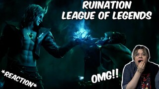 (WOW!) Ruination | Season 2021 Cinematic - League of Legends - REACTION