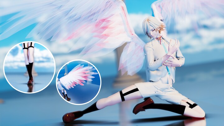 [4K] Click to watch Emperor Shaku perform the fortune-telling ballet for free [EEVEE / Fabric Calcul