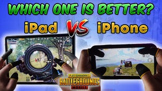 iPad vs iPhone/Android Comparison (PUBG MOBILE) iPad View Advantage? Recoil, Hip-Fire (Handcam)