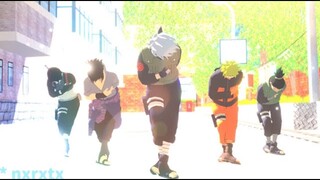 Dynamite【NARUTO MMD】NARUTO*KAKASHI*SHIKAMARU*SASUKE*SAI