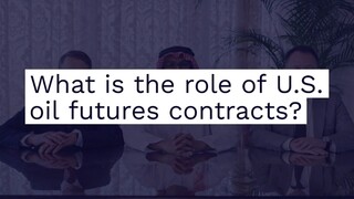 What is the role of U.S. oil futures contracts?