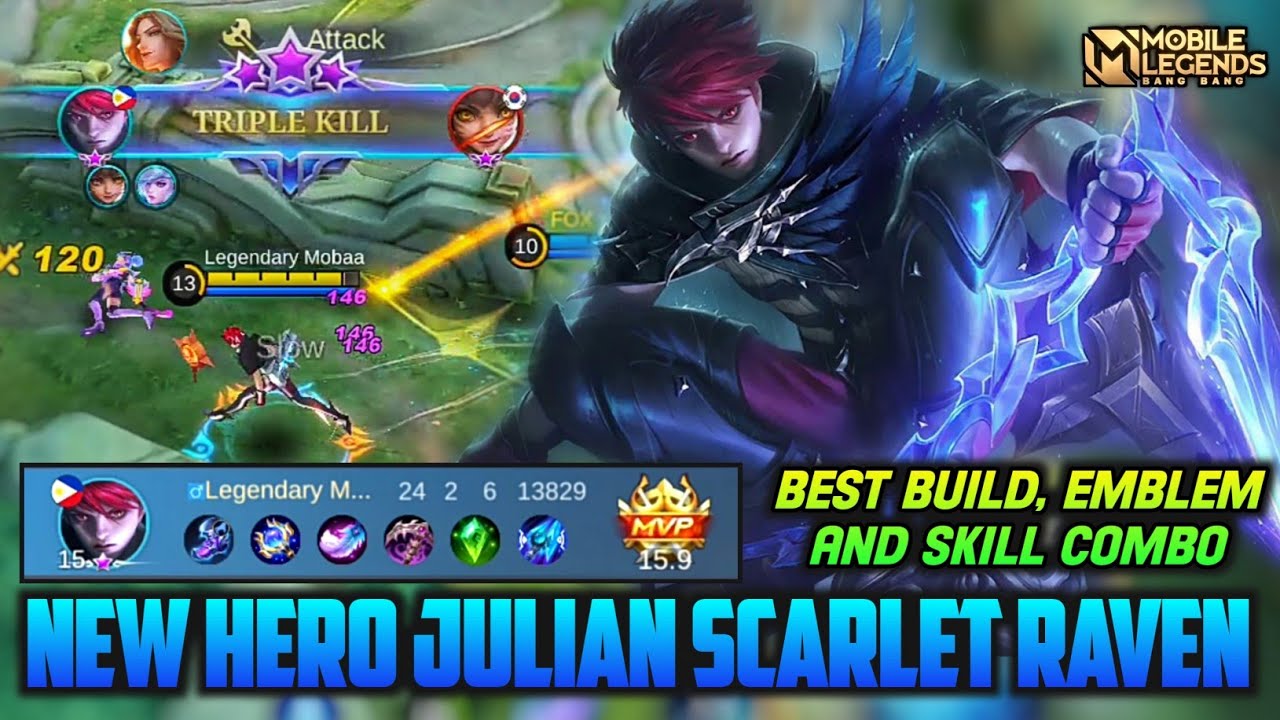 Julian Mobile Legends , Julian Gameplay Best Build And Skill Combo - Mobile  Legends Bang Bang - BiliBili