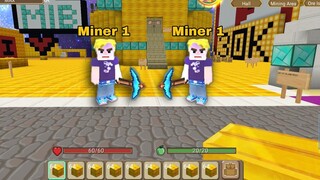 🔴I HIRED  2 MINER ON SKYBLOCK BLOCKMAN GO