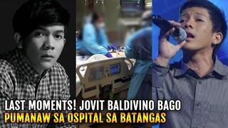 KATOTOHANAN sa BIGLAANG PAGPANAW ni Jovit Baldivino sa OSPITAL sa BATANGAS Isiniwalat Na! Alamin