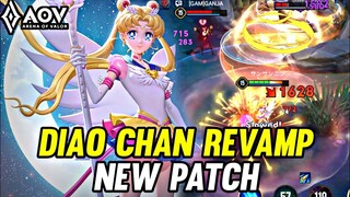 AOV : DIAOCHAN REVAMP NEW PATCH - ARENA OF VALOR LIÊNQUÂNMOBILE ROV