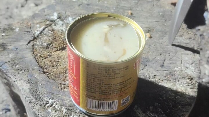 Domestic ginseng and old crocodile canned food