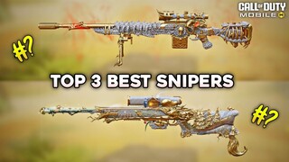 Top 3 Best Snipes in Cod Mobile Season 5 #codm