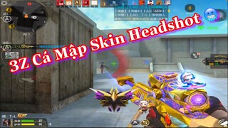 CF Mobile : Chơi Thử 3Z Cá Mập Skin Headshot Bắn Quá Phê