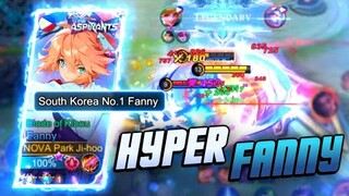 HYPER FANNY DOMINATING ENEMIES IN RANK GAME! | MLBB