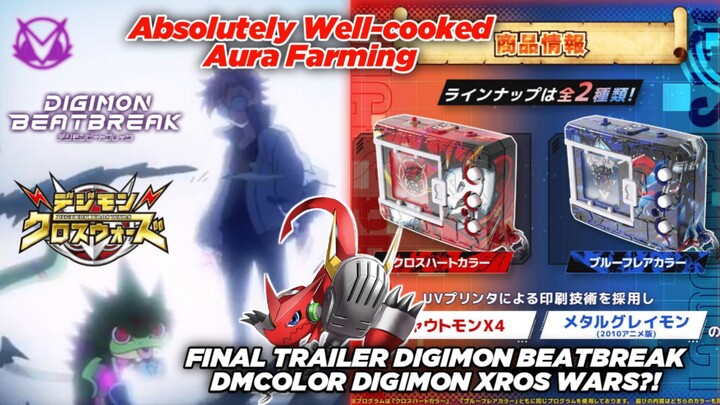 Info Terbaru Trailer Anime Digimon Beatbreak & Vpet DMColor Digimon Xros Wars!