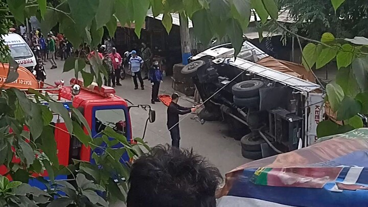 accident @ antipolo city sitio pantay brgy san jose antipolo city