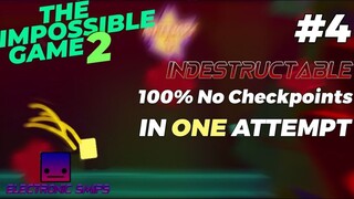 The Impossible Game 2 - Indestructible BOSS 100% No Checkpoints DONE In 1 ATTEMP