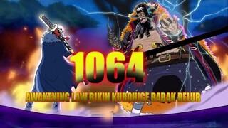 [ SINOPSIS OP 1064 ] TERLALU MEREMEHKAN... KUROHIGE BABAK BELUR DIHAJAR TRAFALGAR LAW!!!