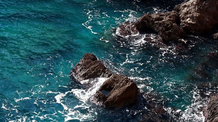 輕鬆的音樂和大海的圖像！