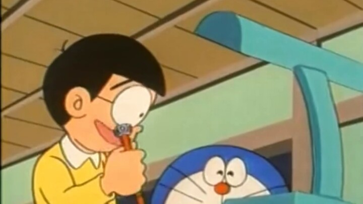 Nobita : Liburanku dibalik dan disimpan