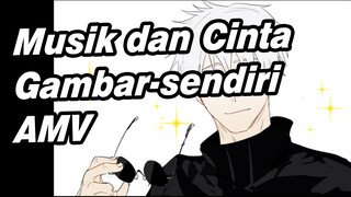 Musik dan Cinta | Jujutsu Kaisen Gambar Sendiri AMV