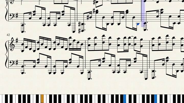 [Piano/Sheet Music] Red Lotus Flower/LiSA - Demon Slayer OP[VI]