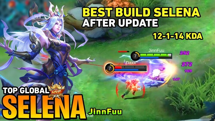 SELENA BEST BUILD AFTER UPDATE [Top Global Selena] by JinnFuu - Mobile Legends