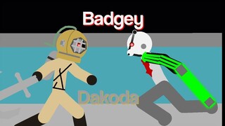 Dakoda fights Badgey for experimenting him! - Piggy Animation