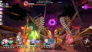 Honkai impact Star Rail Hyacine & Phainon  Fight Sublime Radiant Avatar of the Boss Defeated 🥳🥳🥳