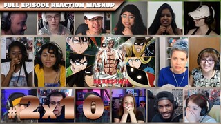 One Punch Man Season 2 Episode 10 Reaction Mashup | ワンパンマン