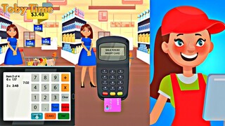 24 Jam Menjadi Kasir Supermarket 👩‍💼😆 | Supermarket Cashier Simulator
