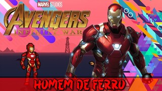 Mugen char Homem de ferro feito por dano renovado