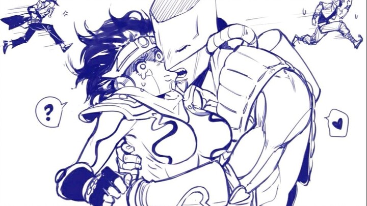 【jojo/燃向混剪】耗时15小时踩点！你是选择进来还是三页欧拉