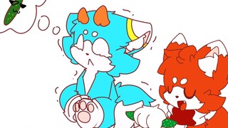 【furry】Cucumber, scared