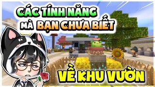 NHỮNG TÍNH NĂNG CÓ THỂ BẠN CHƯA BIẾT TRONG CHẾ ĐỘ VƯỜN CỰC XỊN!! 😍 || MINI WORLD