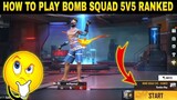 Bomb Squad 5V5 Ranked Mode open | Bomb Squad 5V5 Ranked Free Fire | FF Bomb Squad 5V5 | FF New Mode