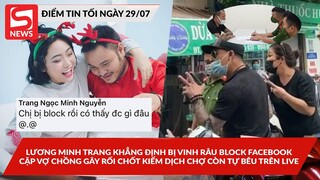 Lương Minh Trang khẳng định bị Vinh Râu block FB; Cặp vợchồng gây rối chốt còn tự bêu trênlivestream