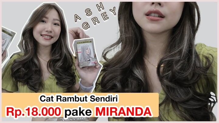 Cat Rambut di Rumah 18rb AJA PAKE MIRANDA! 👩🏻‍🦳 + TIPS CAT RAMBUT ANTI GAGAL / Hair Transformation 🏠