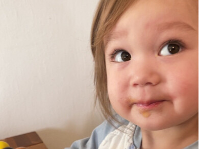 On my first day back in Norway, I made noodle soup with little dumplings for the teddy bear and the 
