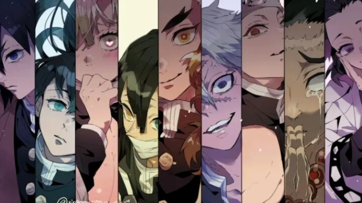 [Anime]MAD·AMV: Menggunakan Film Horor Membuka Demon Slayer